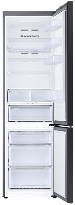 Холодильник с нижней морозильной камерой Samsung RB38A6B6F35/WT