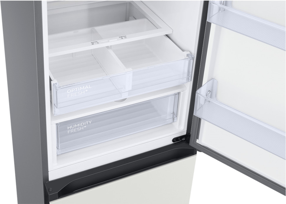 Холодильник с нижней морозильной камерой Samsung RB38A6B6F35/WT