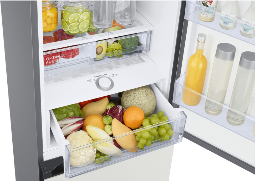 Холодильник с нижней морозильной камерой Samsung RB38A6B6F35/WT