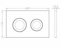 Система инсталляции Pestan Sava Fix Slim SET40006467