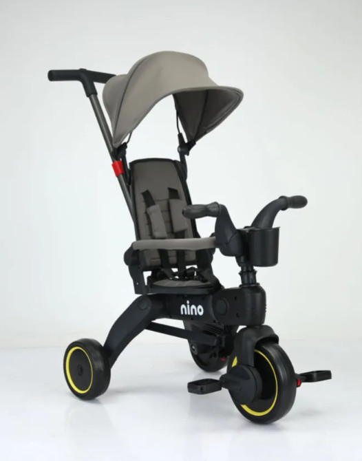 Детский велосипед Nino KS-1688 (серый)