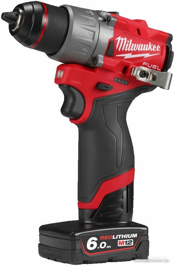 Дрель-шуруповерт Milwaukee M12 FUEL M12FDD2-602X 4933479875 (с 2-мя АКБ 6 Ач, кейс)