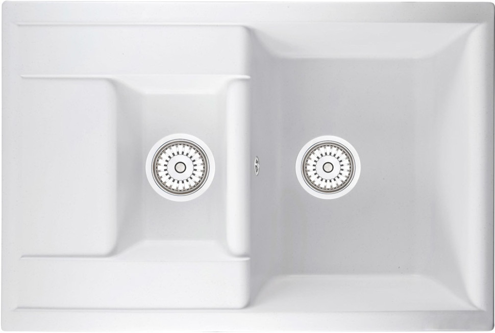 Кухонная мойка Berge 7612 (White)