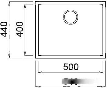 Кухонная мойка Elleci Quadra 105 Undermount K86 Black Кухонная мойка Elleci Quadra 105 Undermount K86 Black