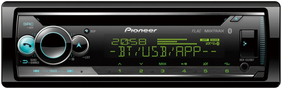 Автомагнитола Pioneer DEH-S520BT