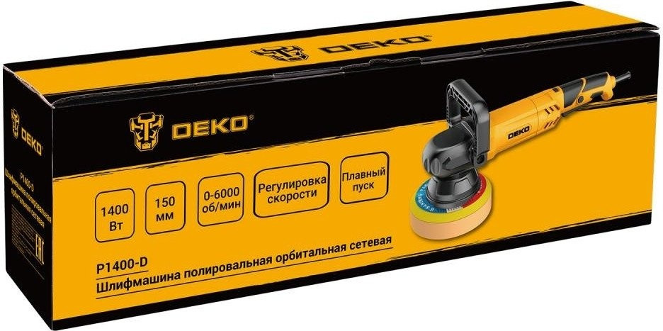 Шлифовальная машина Deko P1400-D 083-1047 Шлифовальная машина Deko P1400-D 083-1047