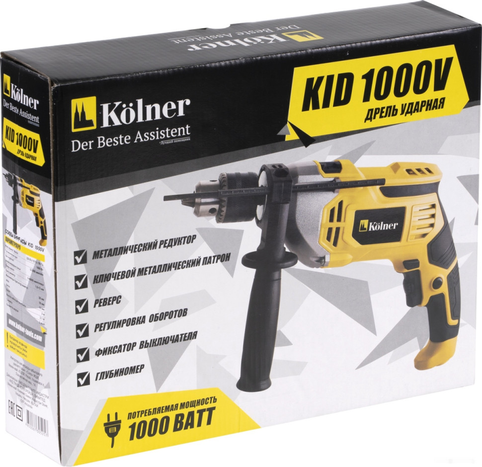 Ударная дрель Kolner KID 1000V Ударная дрель Kolner KID 1000V