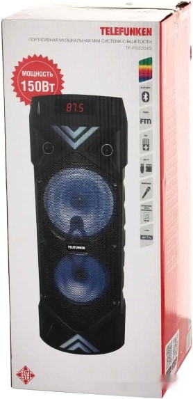 Музыкальный центр Telefunken TF-PS2204S