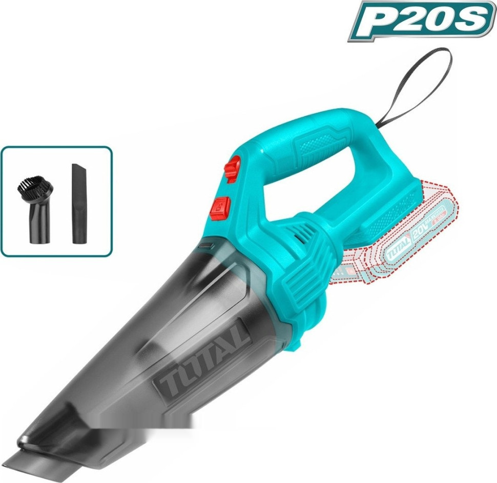 Total TOSLI240789 (гайковерт, болгарка, пылесос, 2 АКБ)