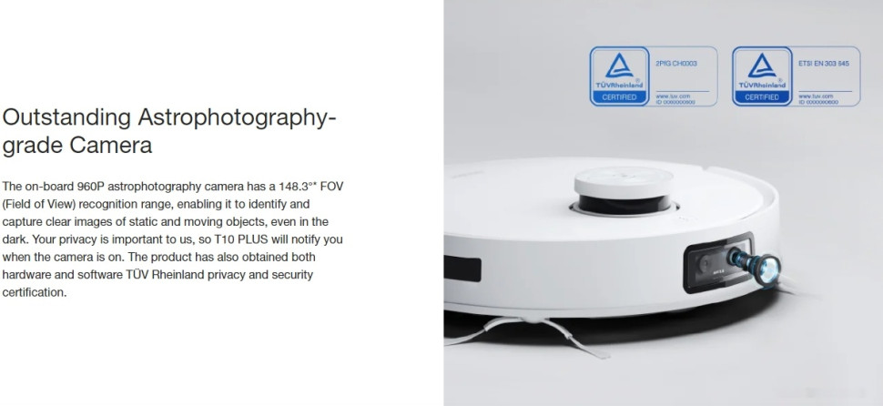 Робот-пылесос Ecovacs T10 Plus Робот-пылесос Ecovacs T10 Plus