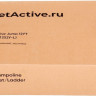 Батут GetActive Jump 12ft - 374 см с лестницей, внешней сеткой (черный)