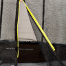 Батут GetActive Jump 12ft - 374 см с лестницей, внешней сеткой (черный)