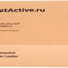 Батут GetActive Jump 12ft - 374 см с лестницей, внешней сеткой (черный)
