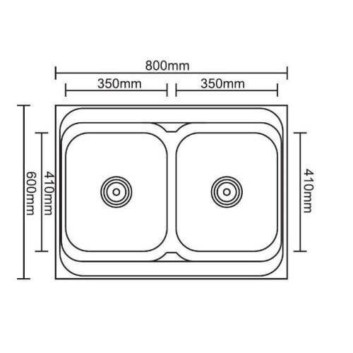 Кухонная мойка Ledeme L98060B