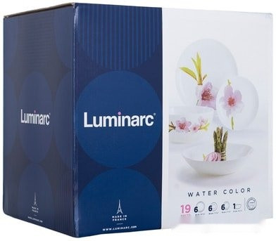 Столовый сервиз Luminarc Diwali water color P7080 Столовый сервиз Luminarc Diwali water color P7080