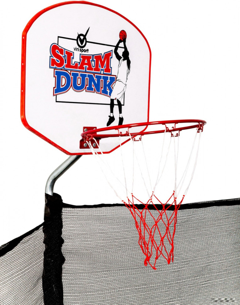 Батут GetActive Jump 14ft - 435 см лестница, сетка, кольцо (синий) Батут GetActive Jump 14ft - 435 см лестница, сетка, кольцо (синий)