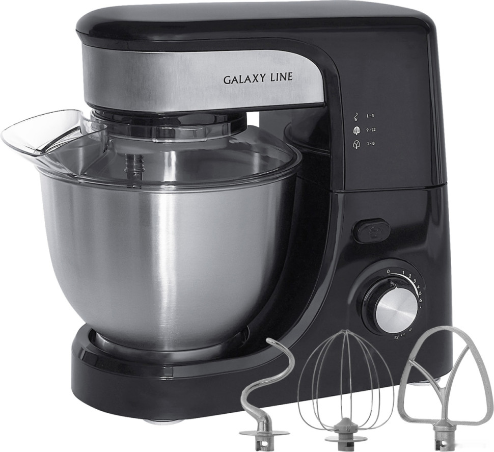 Кухонный комбайн Galaxy Line GL2231 (черный)