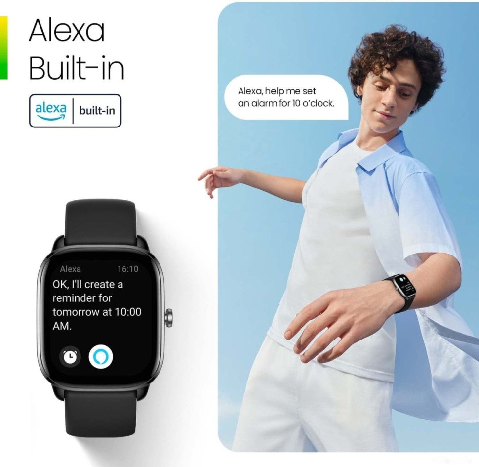 Умные часы Amazfit GTS 4 Mini (полночный черный) Умные часы Amazfit GTS 4 Mini (полночный черный)