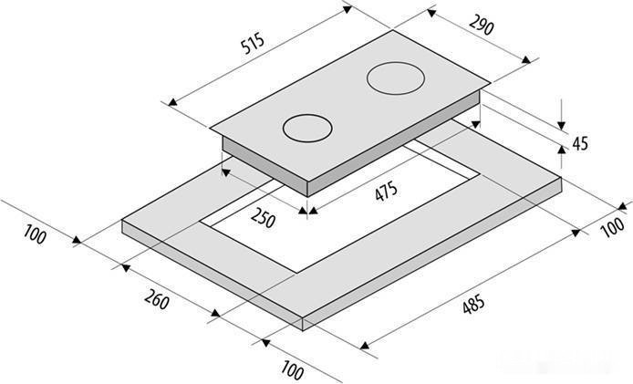 Варочная панель Krona Partita 30 WH Варочная панель Krona Partita 30 WH