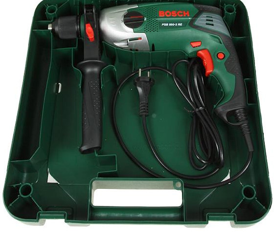 Дрель ударная Bosch PSB 850-2 RE