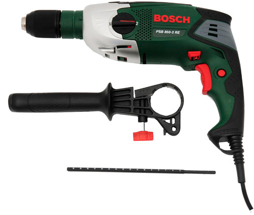 Дрель ударная Bosch PSB 850-2 RE
