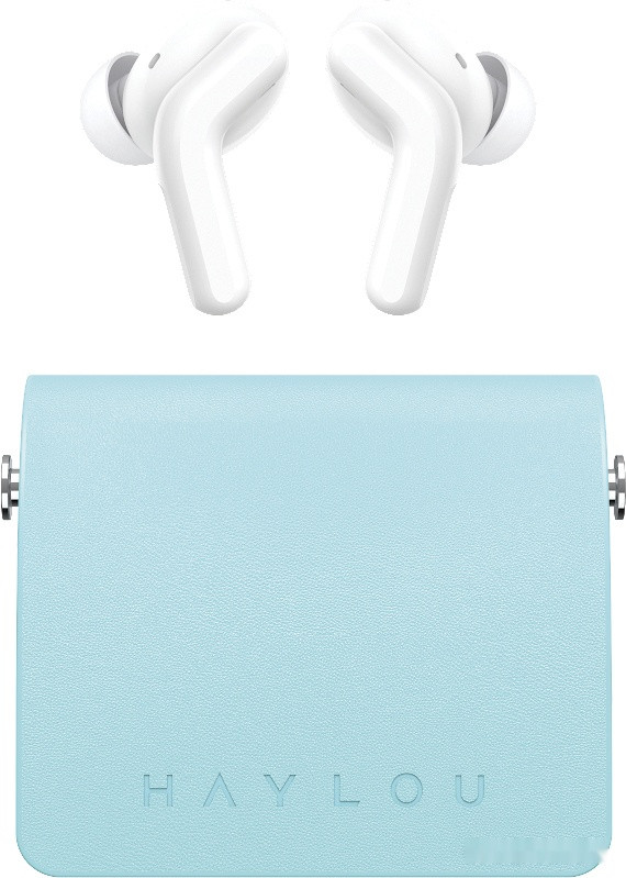 Наушники Haylou T87 Lady Bag (белый/бирюзовый, с цепочкой) Наушники Haylou T87 Lady Bag (белый/бирюзовый, с цепочкой)