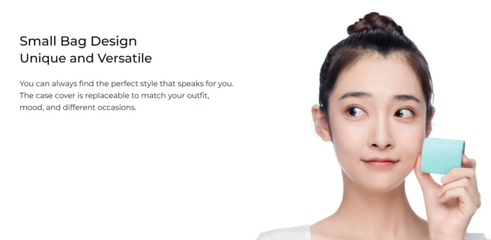 Наушники Haylou T87 Lady Bag (белый/бирюзовый, с цепочкой) Наушники Haylou T87 Lady Bag (белый/бирюзовый, с цепочкой)