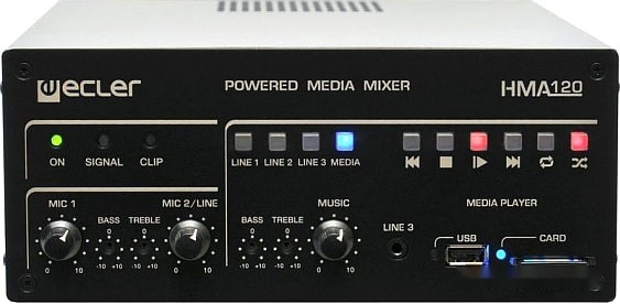 Зонный микшер Ecler HMA120