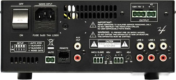 Зонный микшер Ecler HMA120 Зонный микшер Ecler HMA120