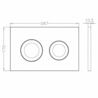 Система инсталляции Pestan Sava Fix Slim SET40006469