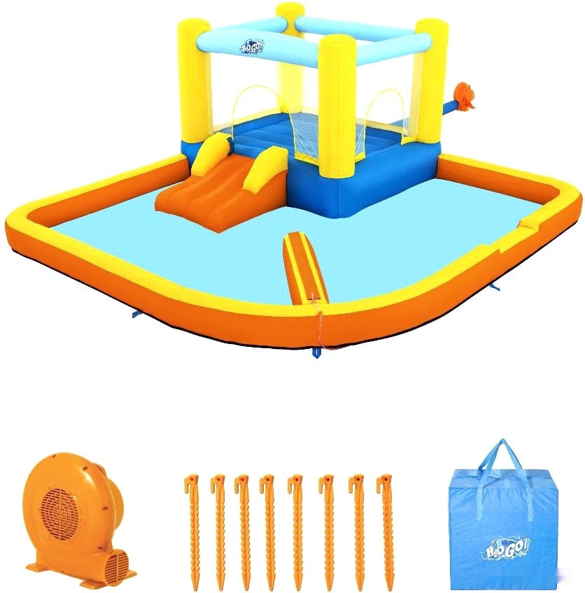 Бассейн Bestway Beach Bounce 53381 (365х340х152)