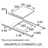 Варочная панель Maunfeld CVI594SF2BG LUX Варочная панель Maunfeld CVI594SF2BG LUX