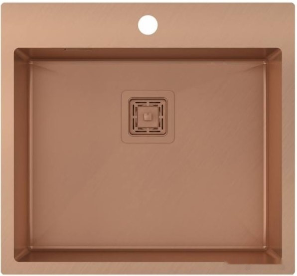 Кухонная мойка AquaSanita Steel AIR 100 N-C copper