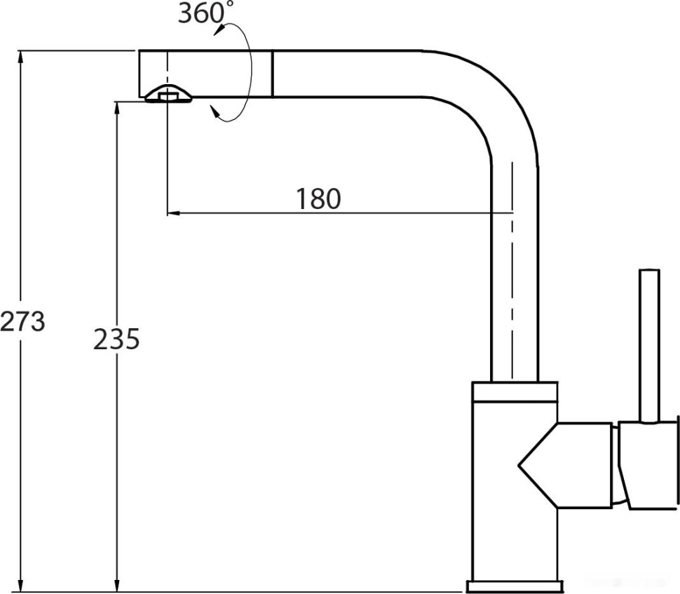Смеситель AquaSanita Forte 5553 220 argent Смеситель AquaSanita Forte 5553 220 argent