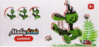 Самокат Moby Kids Божья коровка 3 в 1 641408 (синий)