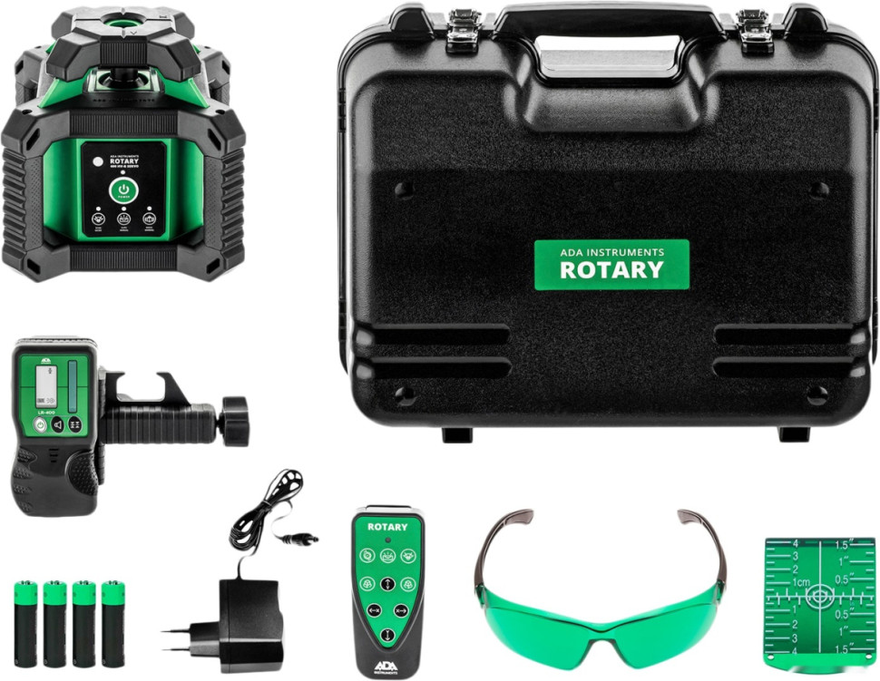 Лазерный нивелир ADA Instruments Rotary 400 HV-G Servo A00584 Лазерный нивелир ADA Instruments Rotary 400 HV-G Servo A00584