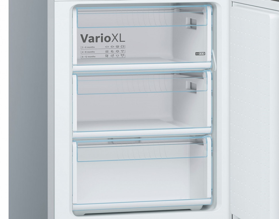 Холодильник с нижней морозильной камерой Bosch KGV39XL22R