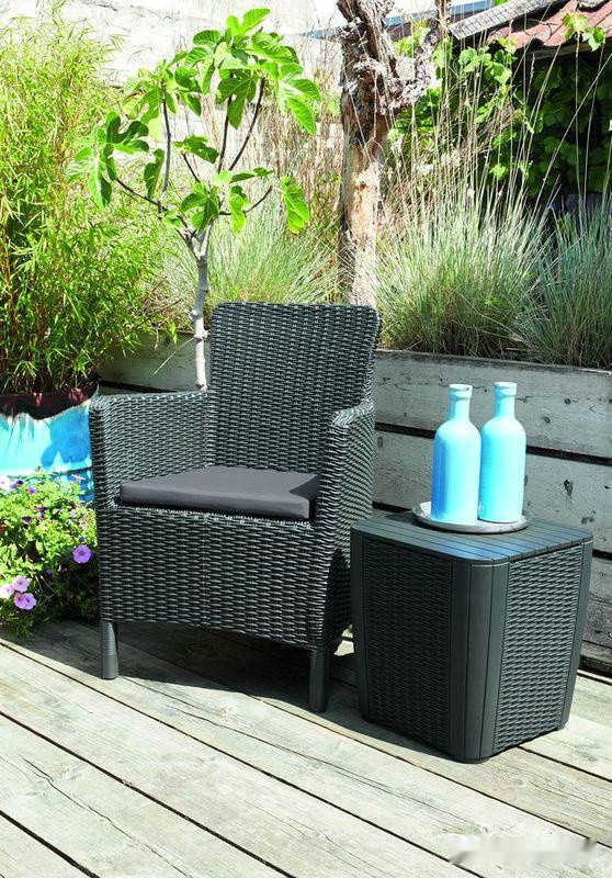 Кресло Keter Trenton 226454 (капучино) Кресло Keter Trenton 226454 (капучино)