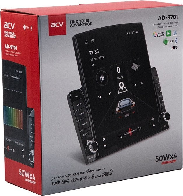 Автомагнитола ACV AD-9701 Автомагнитола ACV AD-9701