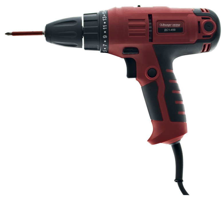 Дрель-шуруповерт Энергомаш ДС1-450