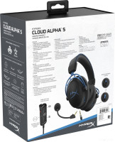 Наушники HyperX Cloud Alpha S (черный/синий)