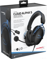 Наушники HyperX Cloud Alpha S (черный/синий)
