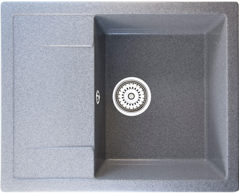 Кухонная мойка Berge BR-6502 (серый матовый)