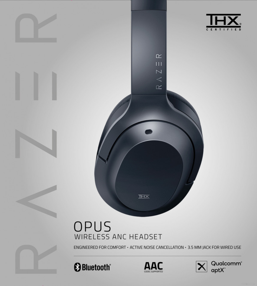 Наушники RAZER Opus (черный) Наушники RAZER Opus (черный)