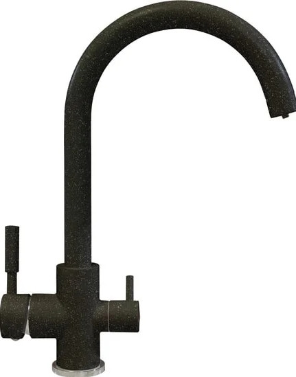 Смеситель Polygran Элара Дуо (черный 16)