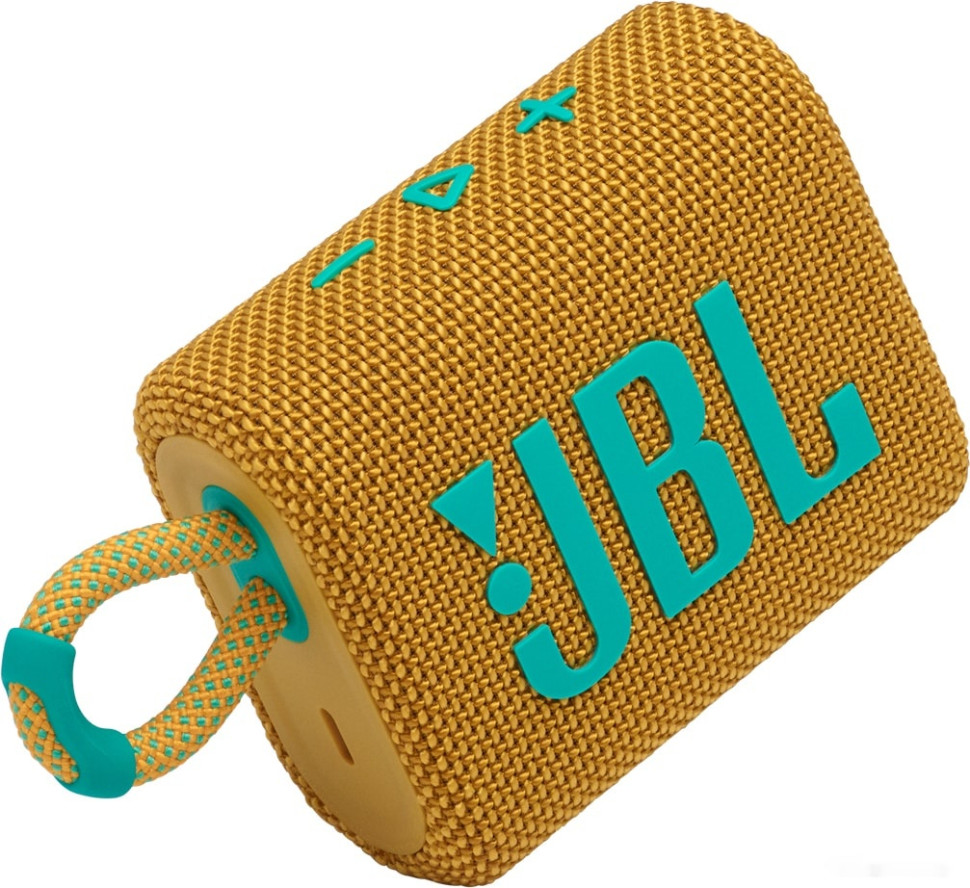 Портативная акустика JBL Go 3 (желтый)