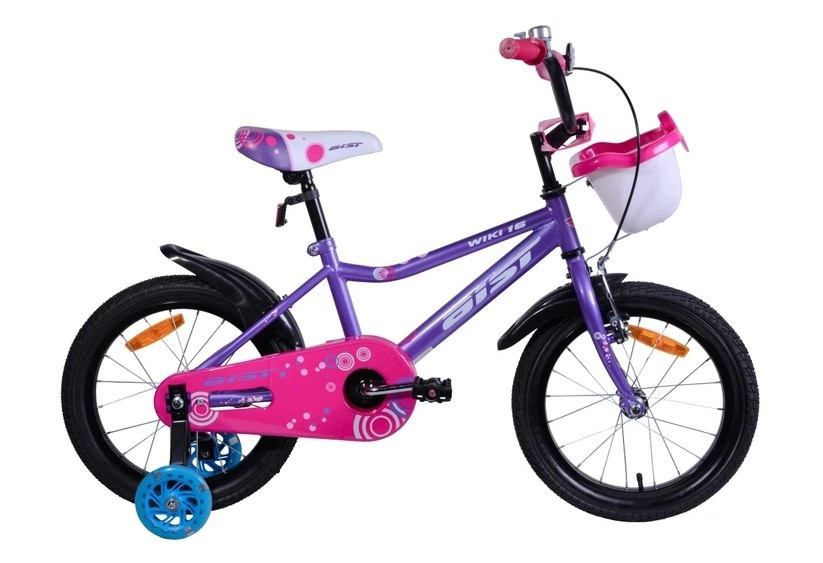 Детский велосипед Aist Wiki 16 2022 (фиолетовый)