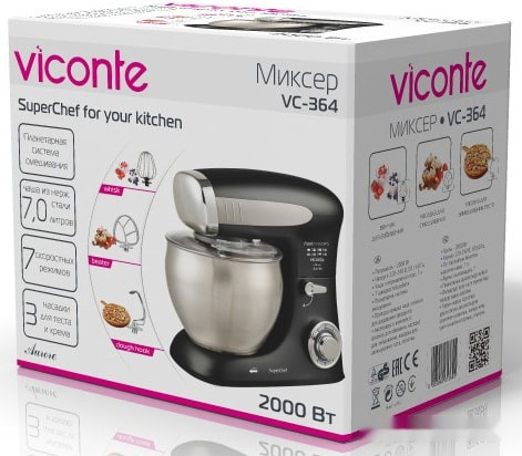 Кухонный комбайн Viconte VC-364 Кухонный комбайн Viconte VC-364