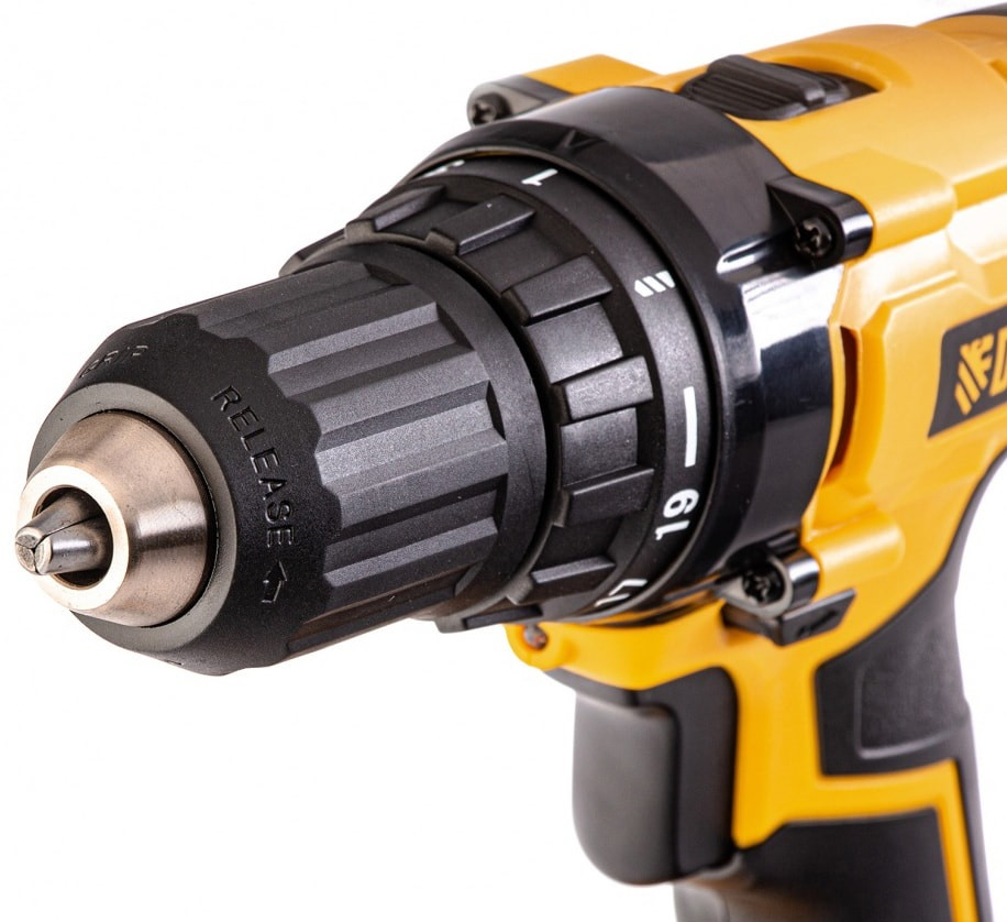 Дрель-шуруповерт Denzel CDL-IB-14-02 (с 2-мя АКБ, кейс) Дрель-шуруповерт Denzel CDL-IB-14-02 (с 2-мя АКБ, кейс)