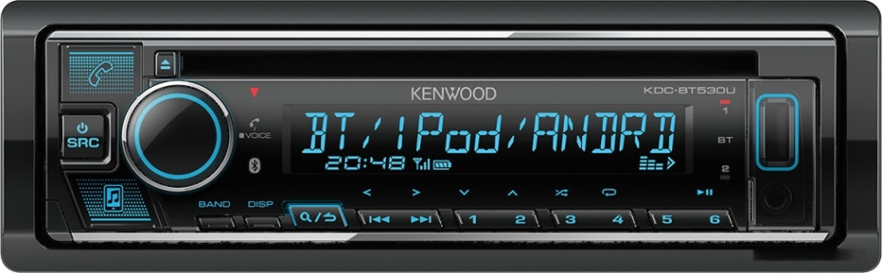 Автомагнитола Kenwood KDC-BT530U